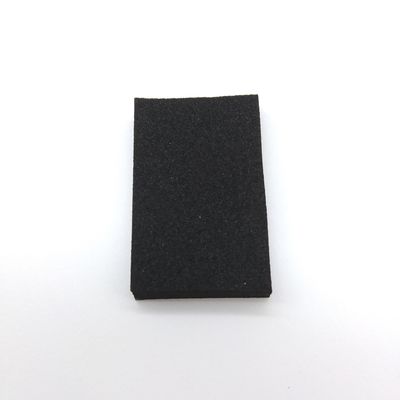 Black Silicon FDA Schiuma di gomma nera 32 mm x 5 mm Nastro biadesivo in gomma su un lato